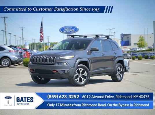 2015 Jeep Cherokee Trailhawk in Richmond, KY - Gates Auto Family