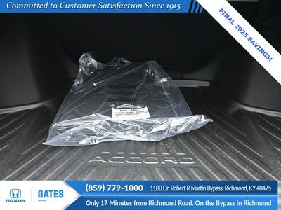 2025 Honda Accord LX