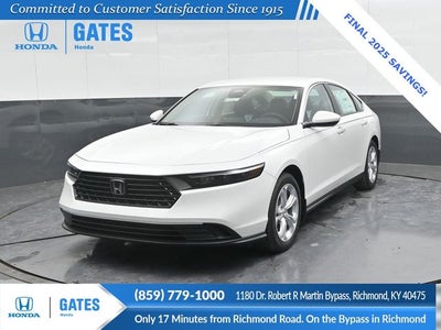 2025 Honda Accord LX