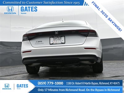 2025 Honda Accord LX