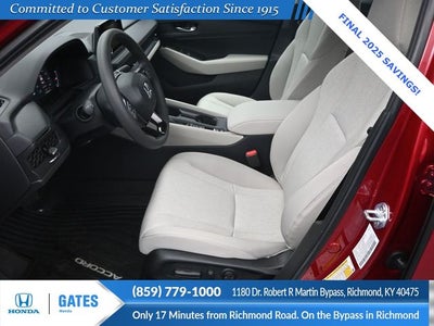 2025 Honda Accord SE
