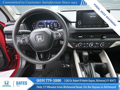 2025 Honda Accord SE