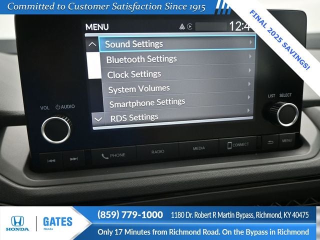 2025 Honda Accord SE