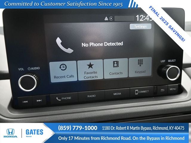 2025 Honda Accord SE