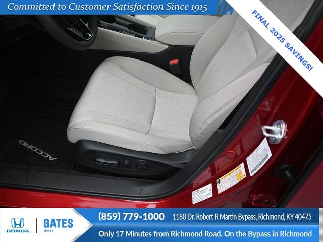 2025 Honda Accord SE