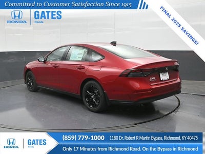 2025 Honda Accord SE