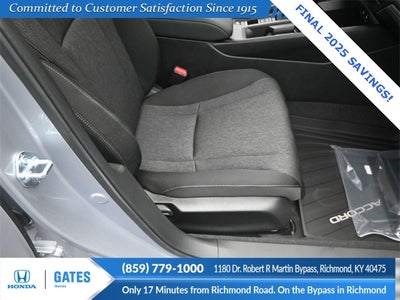 2025 Honda Accord SE