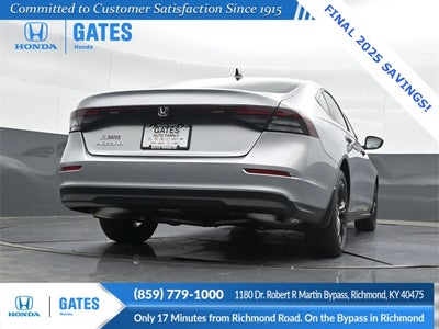 2025 Honda Accord SE