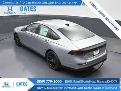 2025 Honda Accord SE