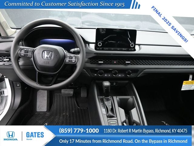 2025 Honda Accord SE