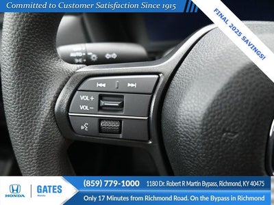 2025 Honda Accord SE