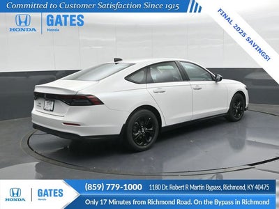 2025 Honda Accord SE