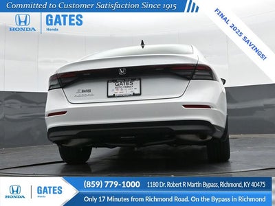 2025 Honda Accord SE