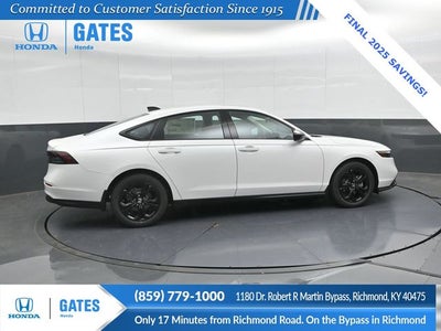 2025 Honda Accord SE