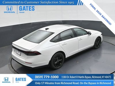 2025 Honda Accord SE