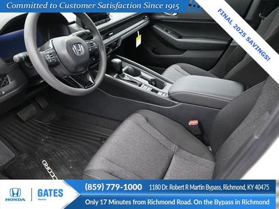 2025 Honda Accord SE