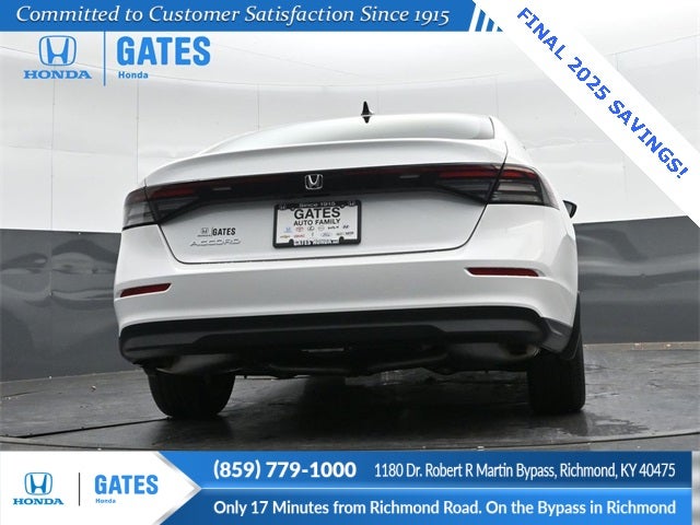 2025 Honda Accord SE