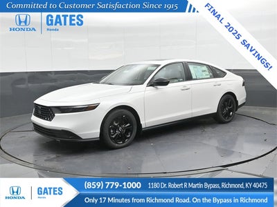2025 Honda Accord SE