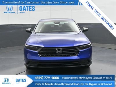 2025 Honda Accord Hybrid Sport