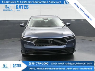 2025 Honda Accord Hybrid EX-L