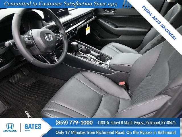 2025 Honda Accord Hybrid EX-L