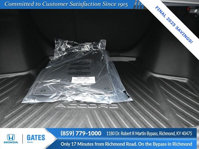 2025 Honda Accord Hybrid Sport-L