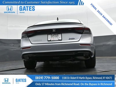 2025 Honda Accord Hybrid Sport-L