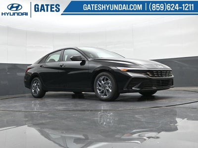 2026 Hyundai Elantra Hybrid Blue