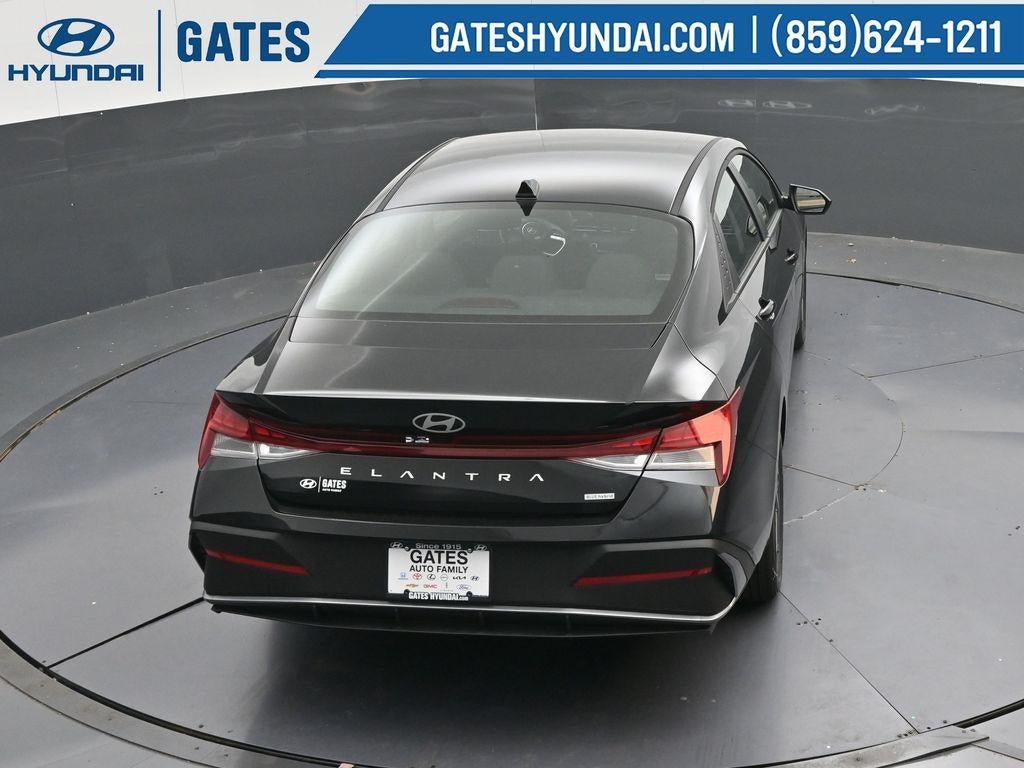 2026 Hyundai Elantra Hybrid Blue