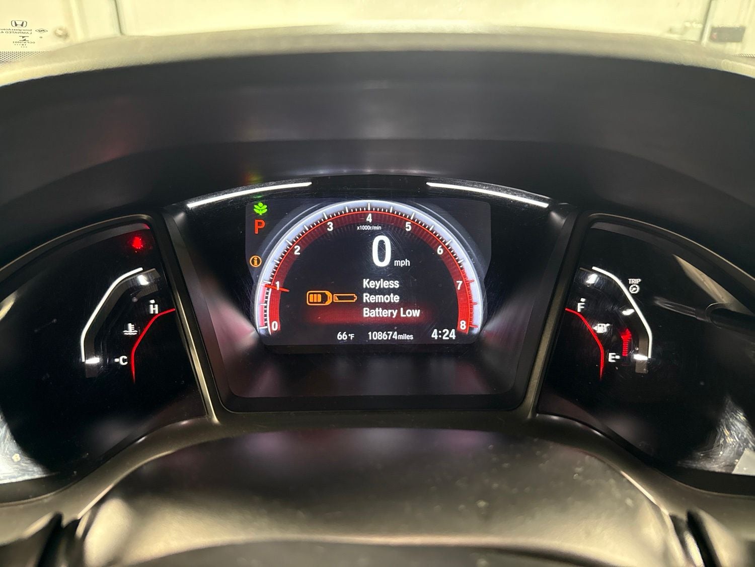 2019 Honda Civic Sport