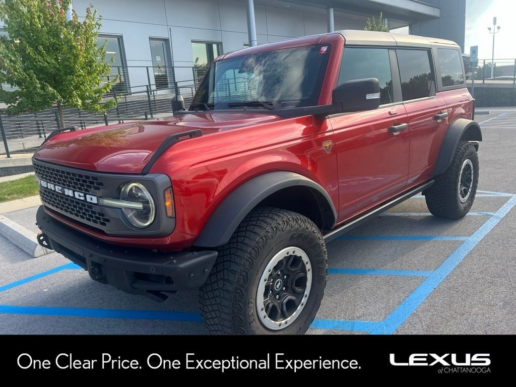 2022 Ford Bronco Badlands w/SASQUATCH & LUX PKGS